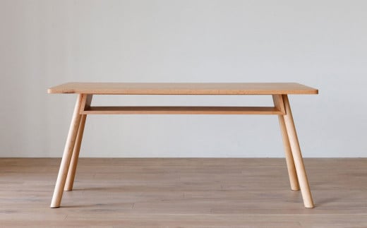 天然木 の上質な手触り ダイニングテーブル / ウォールナット材 または オーク材 【HIRASHIMA】 TIPO Dining Table 154 受注生産