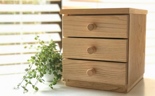 栗の木オリジナルボックス (円筒タイプ) 小物 収納 インテリア