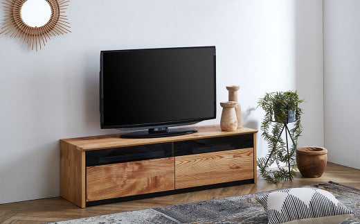 シンバ 120 TVボード （ナチュラル・ブラウン）