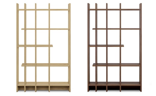 ノコ ハイシェルフ【ウォールナット/オーク】 家具 天然木