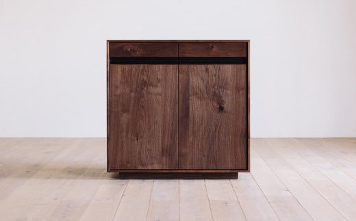 【受注生産】職人が丁寧に仕上げた天然木の存在感ある リビング ボード 。サイドボード収納。 HIRASHIMA LIBERIA PLUS Side Board 086