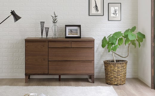 レオ120 サイドボード（ウォールナット/レッドオーク）