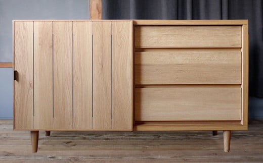 ヴォレ サイドボード 120 (NA/BR/WH) キャビネット インテリア 家具 福岡県 柳川市