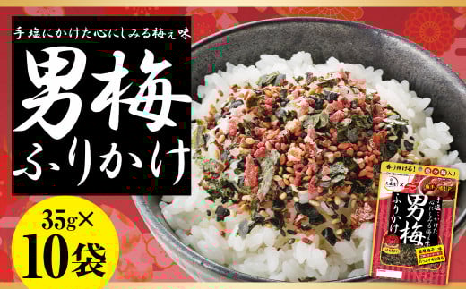 大森屋 男梅ふりかけ 35g×10セット
