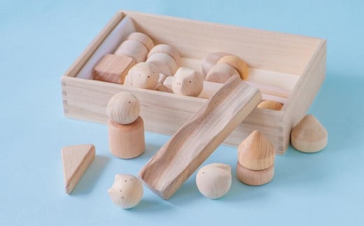 【知育玩具】コロガルアニマルつみきL【九州産木材使用】 積み木 動物 九州産 ベビー 赤ちゃん お祝い プレゼント ギフト