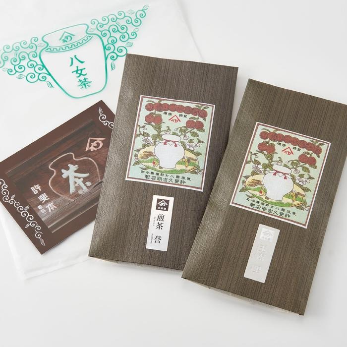 【自宅用】「八女茶」許斐本家　玉露と煎茶の詰合せ