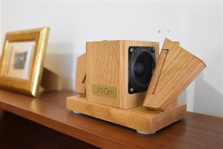 【コンパクトモデル】本格木製スピーカー - canary -