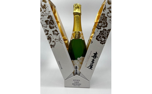 喜多屋　AWA　SAKE 日本酒 米 スパークリング 箱 ギフト 贈り物 プレゼント