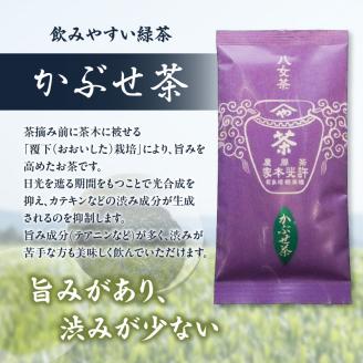 【自宅用日本茶 緑茶】＜八女茶＞許斐本家 玉露白折・かぶせ他 飲み比べ徳用セット 八女茶 飲み比べ 玉露白折 かぶせ茶 煎茶 煎茶白折 白折 (茎茶) お得 セット 福岡県 八女 お茶 緑茶 自宅用 簡易包装 希少 風味 旨味 香り テアニン アミノ酸 秘伝の調合 上煎茶 旬