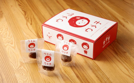 ＜道の駅たちばなオリジナル＞ウメ山ウメ子セット