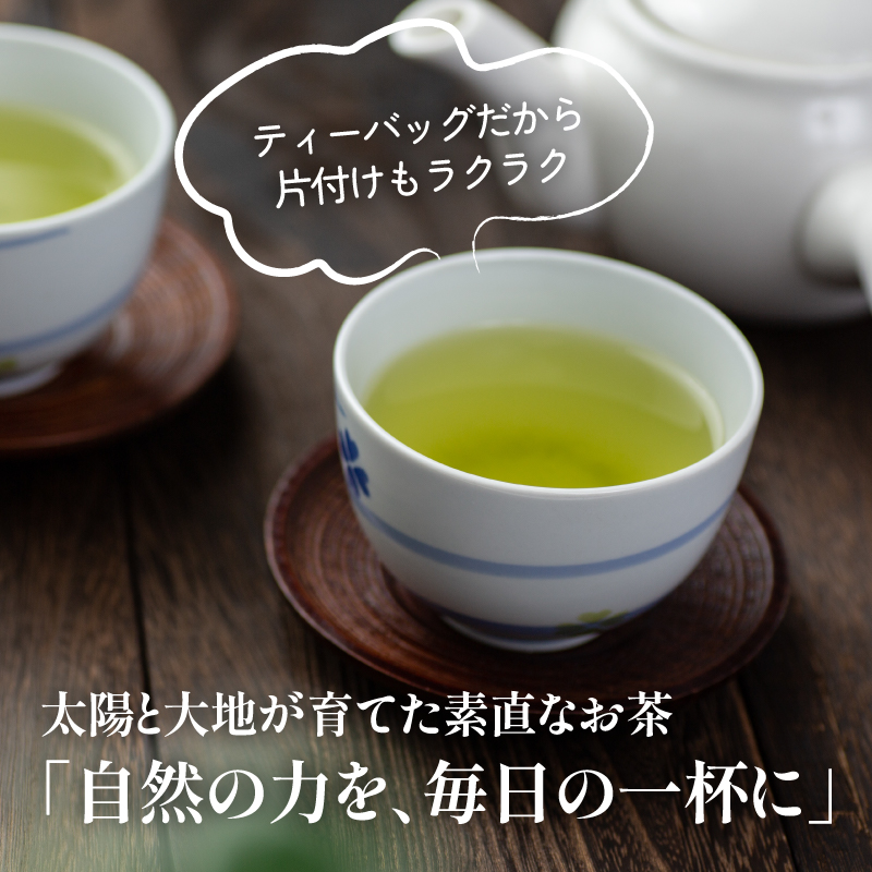 【たつみ園】八女茶 玉露入り 煎茶 ティーバッグ 5g×10個 1袋【メール便】  お茶 手軽 ティーバッグ 美味しい 緑茶 煎茶 まろやか ギフト お取り寄せ 玉露 福岡県 八女市