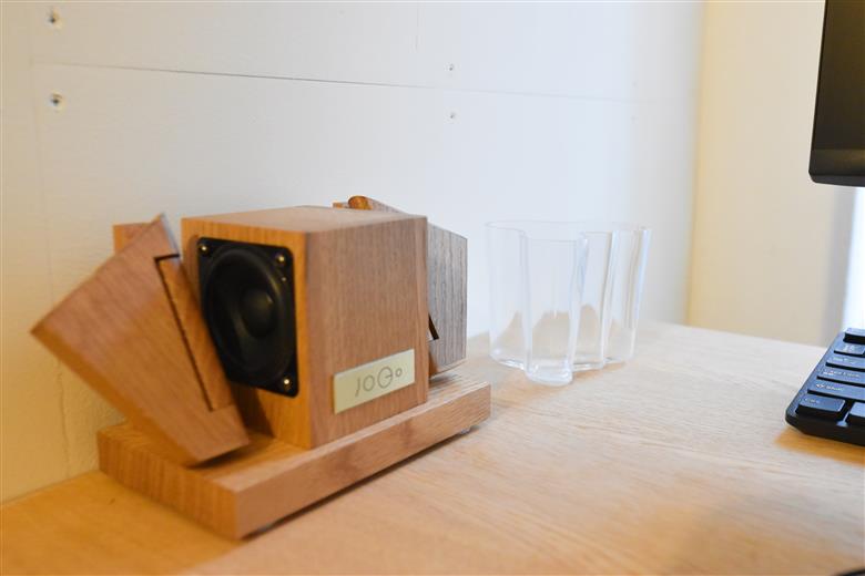 【コンパクトモデル】本格木製スピーカー - canary -