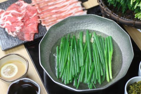 ねぎ農家の、朝採りねぎ鍋