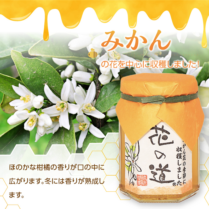 国産純粋蜂蜜 みかんみつ 140g 非加熱 はちみつ ハチミツ 生はちみつ ローハニー オススメ 贈答 贈り物 プレゼント 八女市