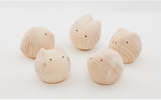 【九州産の木のおもちゃ】コロガルアニマル（ネコ） おもちゃ 積み木 赤ちゃん 子供 乳児 幼児 乳幼児 木 玩具 木製 誕生日 ギフト プレゼント 福岡県 八女市