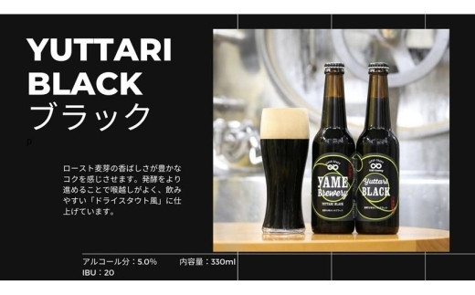 クラフトビール 飲み比べ2種6本 【ブラック 金賞受賞 / ピルスナー 銀賞受賞】 福岡 八女ブルワリー