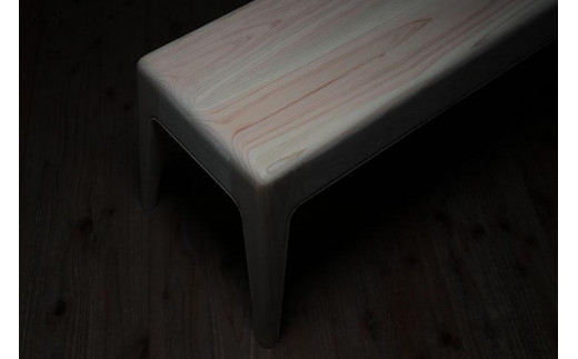 無垢材 伝統技法 プレスベンチ2022 No.2 天然木＜配送不可：北海道・沖縄・離島＞