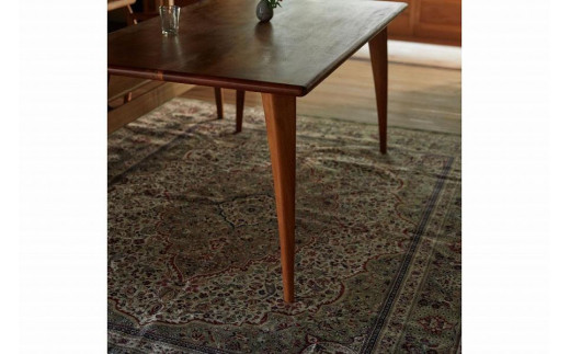 無垢材 伝統技法 ダイニングテーブル No.4（ミズメザクラ） 天然木＜配送不可：北海道・沖縄・離島＞