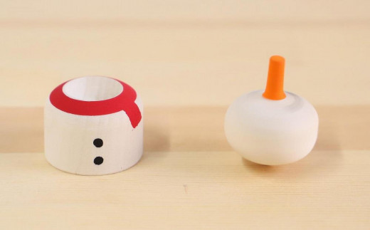 こま人形・雪だるま