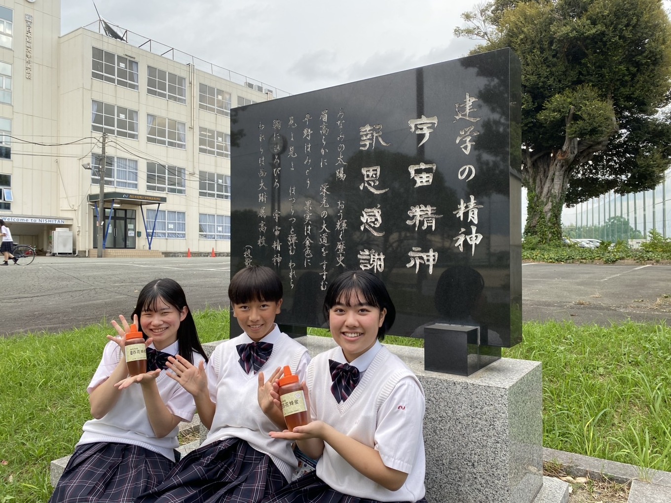 国産百花蜂蜜1kg（500gとんがり容器×2本）【ふるさと愛プロジェクト】 ハチミツ 非加熱 純粋はちみつ ハニー 福岡県 八女市 保存食 防災グッズ 非常食 ボトル