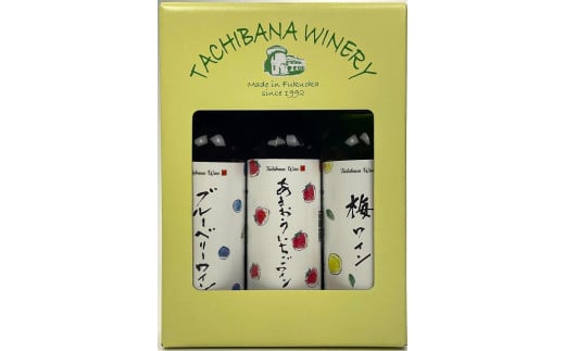 フルーツワイン３００ml３本セット