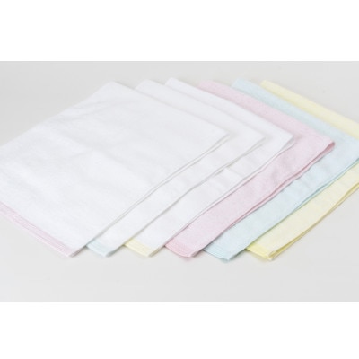 【日本製】パステルカラー タオル 6色・6枚セット