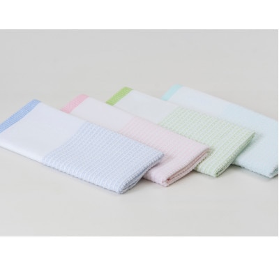 【日本製】背中美人 なが～い タオル (4色×各1枚セット)