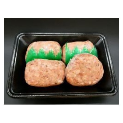 九州産黒毛和牛100%ハンバーグ　100g×4個【配送不可地域：離島】