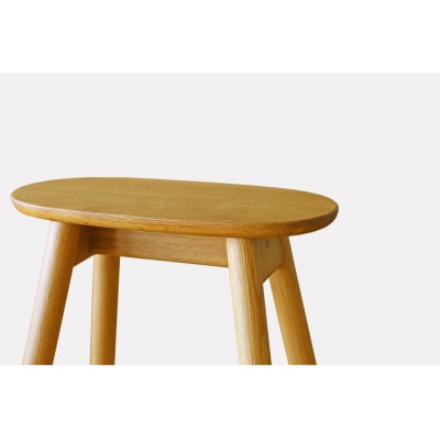 ルーベ 40ハイスツール ホワイトオーク