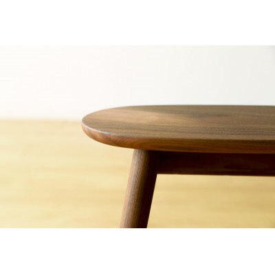 ルーベ  90ワイドスツール ウォルナット