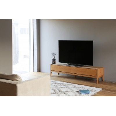 モル 150TVボード ホワイトオーク