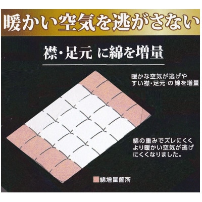 羽毛掛布団(旅館オリジナル)　シングル増量　1.300g