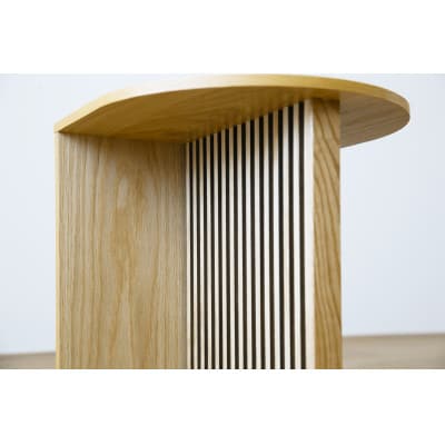 リブシリーズH50サイドテーブル ウォルナット 【10年保証】【高野木工】【配送不可地域：離島】