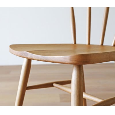 アンチェア ホワイトオーク【天然木製】【5年保証】【高野木工】【配送不可地域：離島】