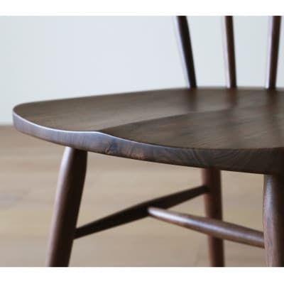 アンチェア ウォルナット【天然木製】【5年保証】【高野木工】【配送不可地域：離島】