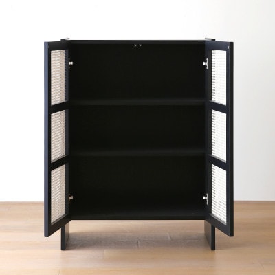 ブレス 80キャビネット ブラック【キャビネット】 【10年保証】【高野木工】