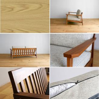 セブソファ 2.5人掛け ホワイトオーク【高野木工】