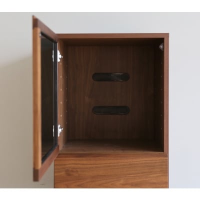 木製サイドボード レッチェ50サイドボード左開き ウォルナット【10年保証】【高野木工】