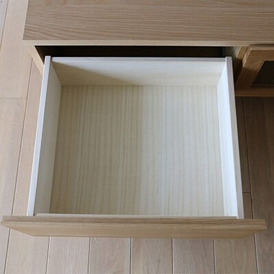 天然木製 TVボード 幅200cm　レッチェ200TVホワイトオーク材【10年保証】【高野木工】