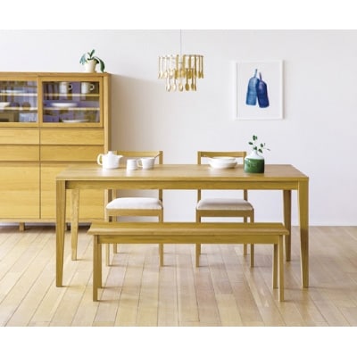 プレーンダイニングテーブルWO(140×85×70cm)【高野木工】