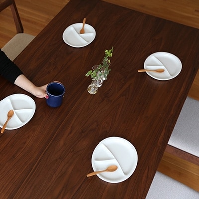 プレーンダイニングテーブルWN(160×80×70cm)【高野木工】