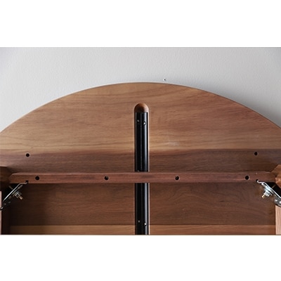 プレーン　ラウンドリビングテーブルWN90【高野木工】