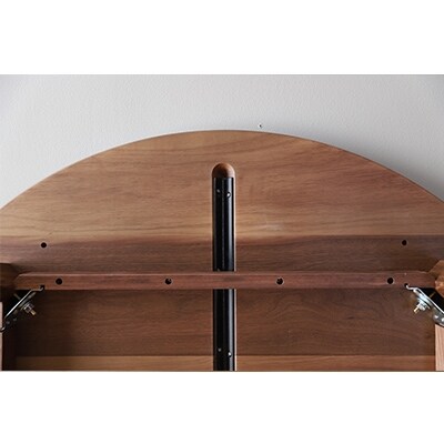 プレーン　ラウンドリビングテーブルWN105【高野木工】