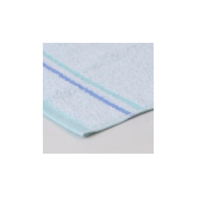 【日本製】 ダブルボーダー パステルカラー フェイスタオル 3色 6枚セット