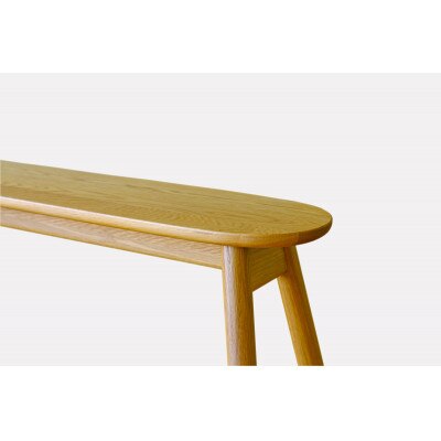 ルーベ  90ワイドスツール ホワイトオーク