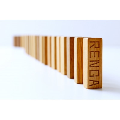 レンガブロック　遊びながら学べるつみきの知育玩具