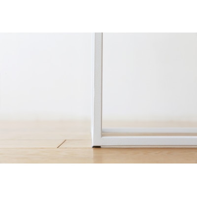 リニエ サイドテーブル ホワイトオーク/フレーム:ホワイト