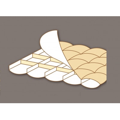 羽毛掛布団(旅館オリジナル)　ワイドダブル増量　1.800g　210cm×210cm(ピンク)