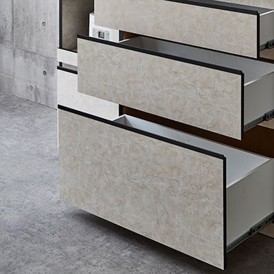 キッチンカウンター レンジ台 レンジボード アンサンブル 幅178.6 【カラー:ストーンホワイト】【配送不可地域：離島】