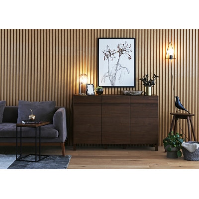 リニエ コの字テーブル ホワイトオーク　フレーム:ブラック